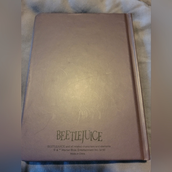 Mini Beetlejuice Notebook/Journal - Picture 2 of 3